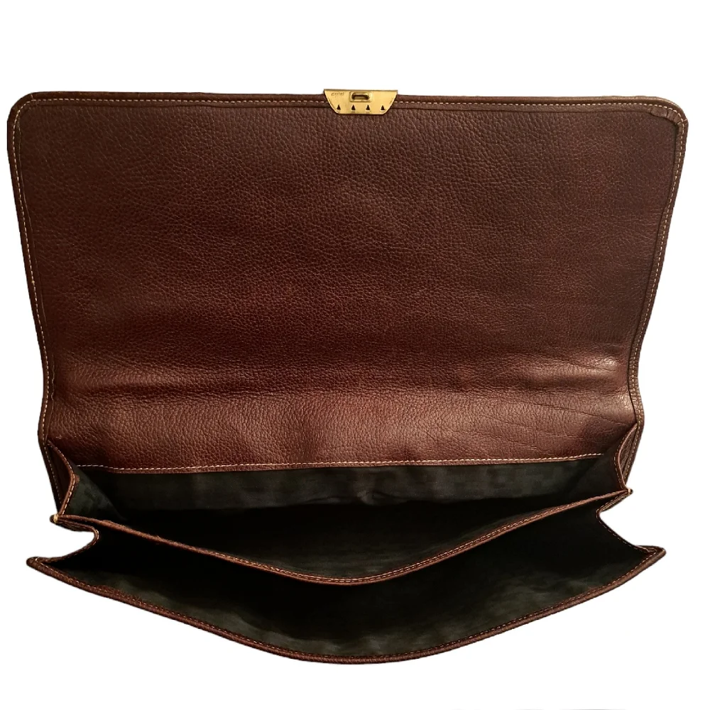 Diseno En Piel Leather Briefcase/Messenger Bag